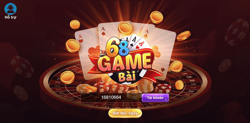 Đăng nhập 68 game bài cá cược game ngay